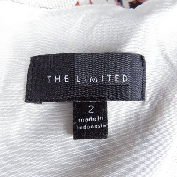 High Low The Limited Dress Sleeveless Multicolored Women's Size 2 - Picture 7 of 9